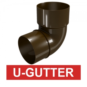 [U-Gutter] 엘보87.5 Ø80 Bend 87.5° (1box 20ea)