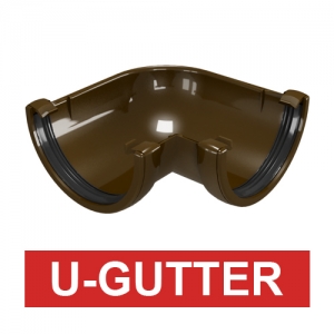 [U-Gutter] 인/아웃코너 Gutter Angle 90° (1box 20ea)