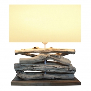 [원목 테이블 램프]Perifere table lamp with Teak base
